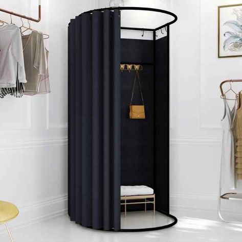 Shopping mall temporary mobile fitting room clothing store landing portable foldable simple dressing room display rack door curt| | - AliExpress Saree Display, Store Fitting Room, Portable Dressing Room, Clothing Store Displays, Simple Dressing, Closet Layout, Boutique Ideas, Hair Sketch, Fitting Room