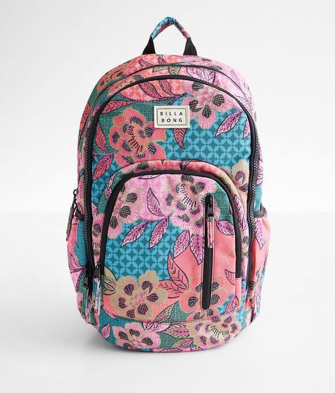 Shop the Billabong Roadie Backpack for Women at Buckle.com. The Buckle carries the latest Billabong products and styles, so come back often. Shop at Buckle.com today! Billabong Backpack, Cute Backpacks For School, Lululemon Backpack, Stylish School Bags, Orange Backpacks, Trendy Backpacks, Floral Backpack, Backpack For Women, Medium Backpack