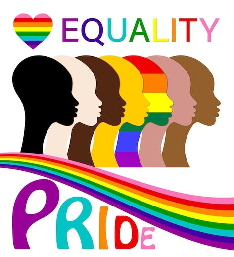 Equality pride month silhouettes of peop... | Premium Vector #Freepik #vector #same #male-symbol #equality #transgender Wwf Logo, Silhouettes Of People, Male Symbol, Equality Pride, Rainbow Sign, Vector Character Design, Silhouette People, People Portrait, Beauty Logo Design