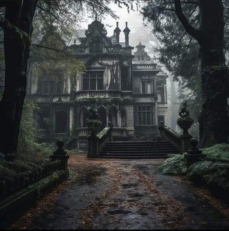 Manor Aesthetic, Goth Architecture, Gothic Manor, Victorian Mansions, Gothic Aesthetic, Gothic Architecture, Gothic House, Victorian Gothic, Pretty House