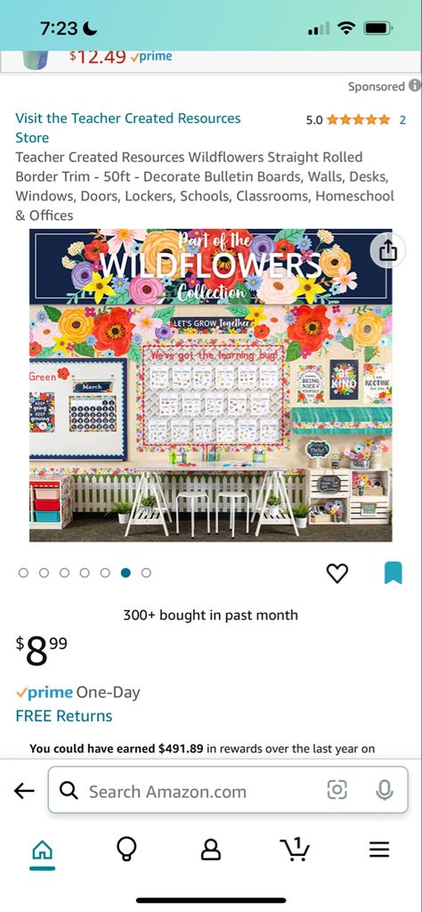 Wildflower Classroom Theme, Flower Classroom Theme, Wildflower Classroom, Classroom 2023, Dream Classroom, School Theme, Wildflower Meadow, Teacher Created Resources, Classroom Theme