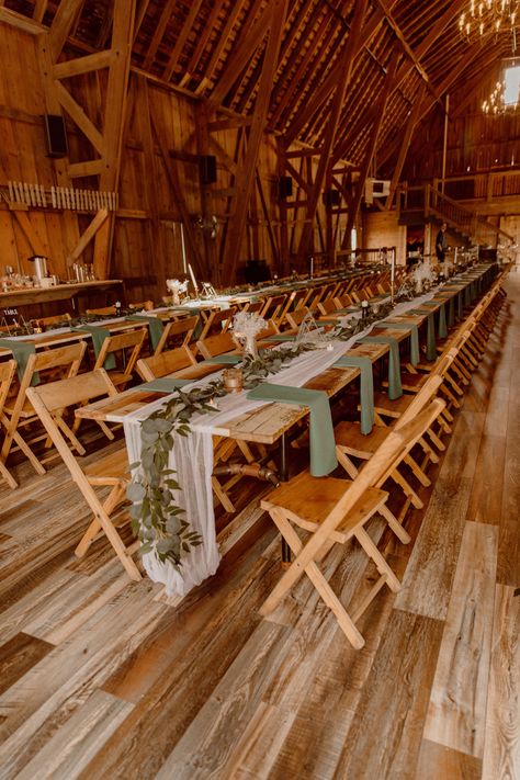 Long Tables Wedding Reception Rustic, Rustic Wedding Table Linen Ideas, Wedding Table Runners Diy, Long Wedding Table Garland, Burlap And Eucalyptus Wedding, Table Centerpieces For Long Tables, Farm Wedding Table Decorations, Wedding Gauze Table Runner, Long Wedding Table Runner