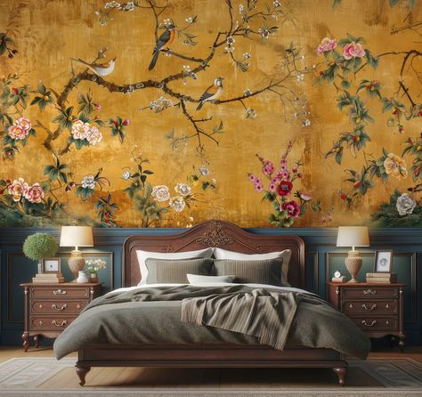 This Wallpaper item by Richwallpaper has 29 favourites from Etsy shoppers. Is dispatched from Türkiye. Listed on 20 Sep, 2024 Chinese Inspired Wallpaper, Bird And Flower Wallpaper, Chinoiserie Style Bedroom, Asian Art Wallpaper, Gold Flower Wallpaper, Chinoiserie Wallpaper Bedroom, Zen Apartment, Bedroom Pallet, Removable Wallpaper For Renters