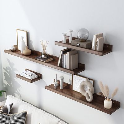 Wall Shelves Ideas Living Room, 3 Wall Shelf Ideas, Floating Shelves For Office Wall, Small Office Floating Shelves, Living Room Designs Shelf, Wall Shelf Ideas Office, Open Shelf Decor Bedroom, Shelfs On The Wall, Office Wall Floating Shelves