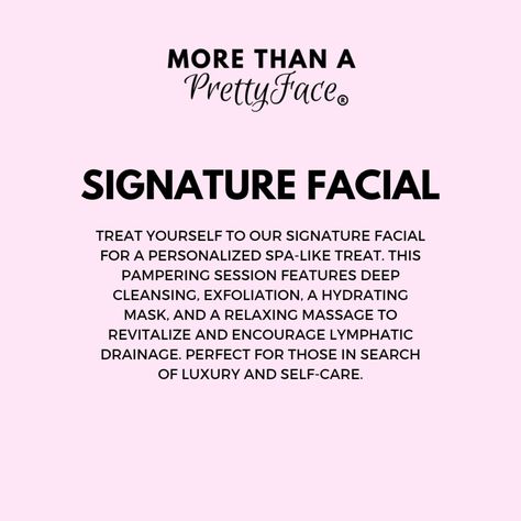 Facial Menu ✨️✨️ let's get you glowing . . . . . . #facialhamilton #dermaplaningfacial #glowingskin #facialmenu #buccalfacialmassage #hamont Facial Order Of Application, Bridal Facial, Facial Room, Hydrating Mask, Facial Massage, Deep Cleansing, Glowing Skin, Massage, Facial