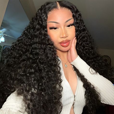 Loose deep wave wig