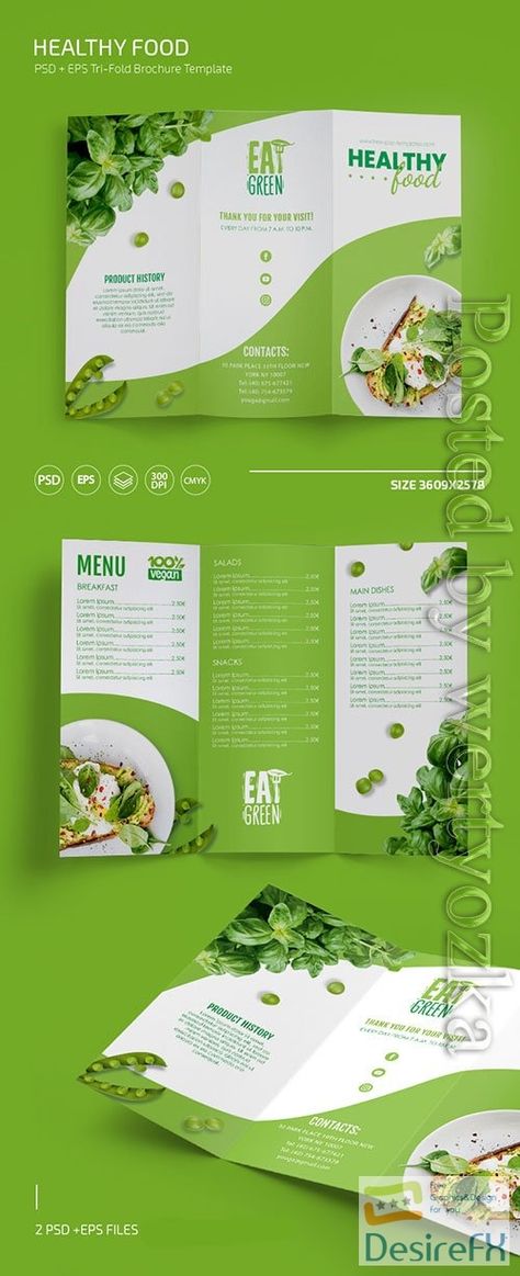 Healthy food menu templates in psd Nutrition Brochure, Food Brochure, Brochure Food, Modern Brochures, Healthy Food Menu, Food Menu Template, Trifold Brochure Design, Food Infographic, Free Brochure Template