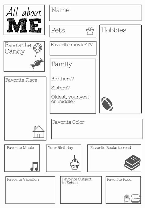 All About Me Worksheet Beautiful Nye All About Me Printable Worksheets – Chessmuseum Template Library Class Introduction Activities, Classroom Introduction Activities, First Day Class Activities, Esl Introduction Activities, First Class Activities, Introduction Activities For Kids, Esl First Day Activities, First Day Of Class Activities, Student Introduction Activities