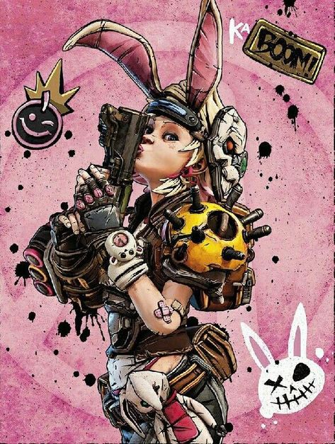 Tiny Tina Borderlands, Borderlands Characters, Borderlands 1, Borderlands Series, Borderlands Art, Tiny Tina, Borderlands 3, Arte Robot, Picture Frame Art