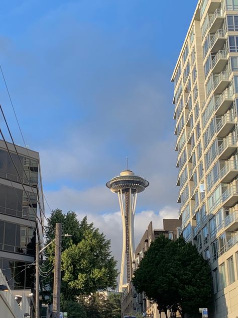 Seattle Space Needle Aesthetic, Living In Seattle Aesthetic, Seattle Aesthetic Summer, Downtown Seattle Aesthetic, Seattle Core, Seattle Washington Aesthetic, Citylife Aesthetic, Seattle Aesthetic, Seattle Life