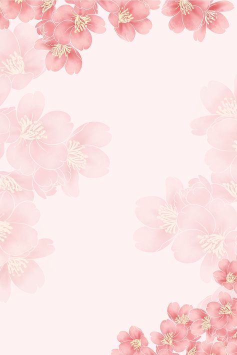 Background Images Floral, Floweral Background Wallpapers, Background Of Flowers, Background Floral Design, Light Flower Background, Cute Pink Flower Background, Hd Pink Background, Beauty Background Design, Pink Flower Background Wallpapers