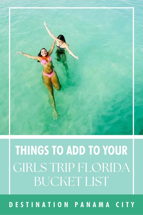 Uncover the charm of Panama City, Florida, with our ultimate girls' trip guide! From sun-kissed beaches to vibrant nightlife, plan your perfect getaway. Florida Girls Trip, City Bachelorette, Things To Do In Panama, Panama City Florida, Panama City Beach Florida, Florida Girl, Panama City Beach, Panama City, Panama City Panama