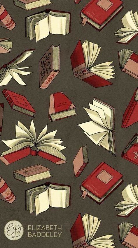 Book iPhone Wallpaper Books Flying, Book Background, Marjolein Bastin, Book Wallpaper, Altered Books, I Love Books, Tim Burton, Book Illustration, Phone Backgrounds