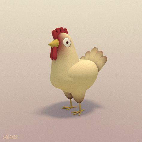 Animated Gif Eating Gif, Low Poly Art, Video Animation, Pet Chickens, Cartoon Gifs, Watercolor Animals, Childrens Art, Look Casual, Animal Gifs