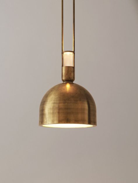 Linen Pendant Light, Articolo Lighting, Workshop Lighting, Gold Pendant Lights, Dining Pendant Light, Modern Industrial Lighting, Brass Lights, Pendant Light Brass, Bar Pendants