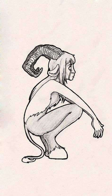 Faun Tattoo, Scary Drawings, Creepy Drawings, Makeup Eyes, Dark Art Drawings, Arte Sketchbook, Pencil Art Drawings, Art Drawings Sketches Creative, Creepy Art