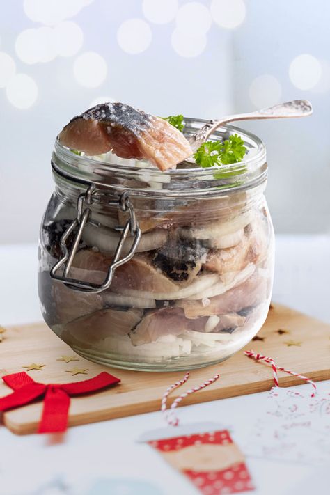 Pickled Herring in Vinegar [Easy RECIPE!] | Polonist Pickled Herring Recipe, Herring Recipe, Latvian Food, Polish Soup, Herring Recipes, Pickled Herring, Polish Vodka, Polish Christmas, Christmas Bucket