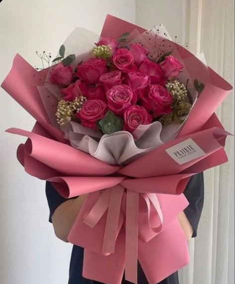 Pink Flower Bouquet, Birthday Flowers Bouquet, Luxury Flower Bouquets, Valentine Bouquet, Flower Bouquet Diy, Pink Rose Bouquet, Birthday Bouquet, Fresh Flower Bouquets, Boquette Flowers