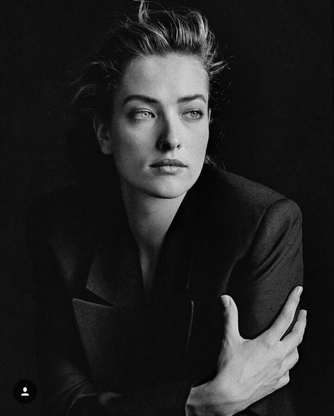 Photo by Peter Lindberg Peter Lindbergh Portrait, Tatiana Patitz, Fabien Baron, Tatjana Patitz, Corporate Portrait, Robert Mapplethorpe, Peter Lindbergh, Long Time Friends, David Hockney