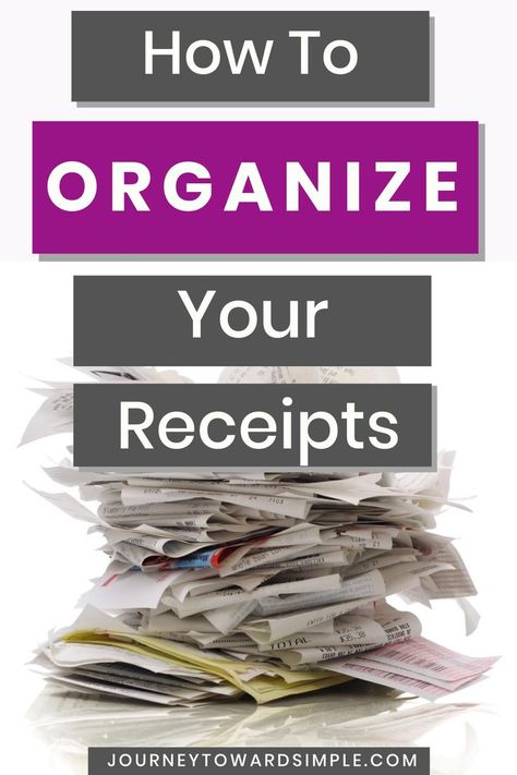 Paper Decluttering, Home Organisation Tips, Paper Clutter Organization, Organisation Tips, Receipt Organization, Decluttering Ideas, Paper Clutter, Home Management Binder, Ways To Organize