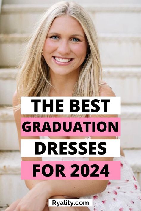 The black graduation dress ideas on this list are my absolute fav, def copying for my graduation Graduation Dresses 2023, Graduation Dress Ideas University, Graduation Looks Outfits, Graduation Dresses Black, Black Dress For Graduation, College Graduation Dress Ideas, University Graduation Dresses, College Graduation Dresses, Cute Graduation Outfits