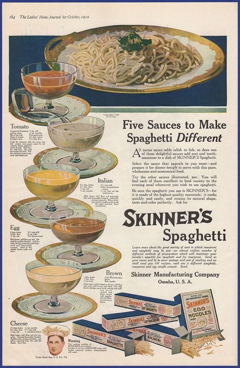 Grocery Ads, Vintage Advertising Art, Macaroni Pasta, Easter Brunch Food, Tv Dinner, Old Advertisements, Retro Ads, Vintage Junk, Retro Recipes