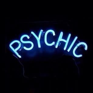 Neon Sign, Psychic, In The Dark, Blue Light, We Heart It, Lost, Neon, Tumblr, Blue