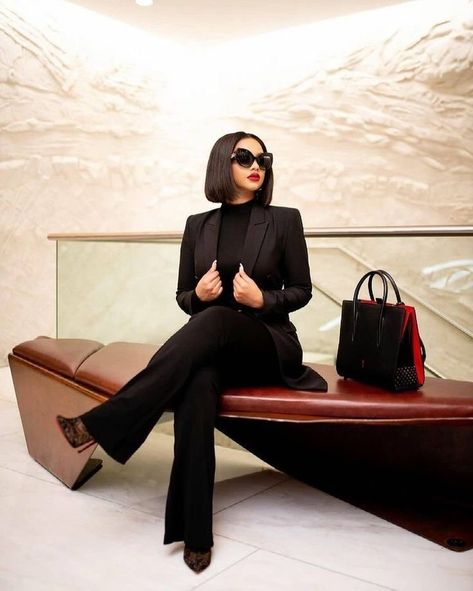 How to look rich, classy and expensive in 4 simple ways. – glorie'sguide Classy Lady Photoshoot, Womens Black Suit Outfit Business, Photoshoot With Suit Women, Model Agency Office Aesthetic, Women’s Business Suits 2023, Black White Semi Formal Outfit, Classic Womens Style Classy, Women In Suits Photo Shoot, Classy Boss Lady Outfit