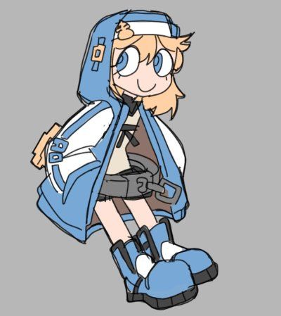 Bridget Guilty Gear, Guilty Gear, Cartoon Character, On Twitter, Twitter, Hair, Blue, Art