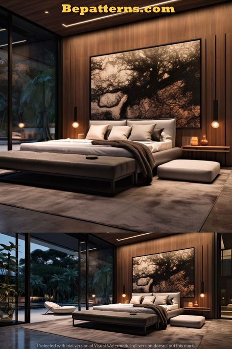 Home Decor Small Bedroom Ideas For Free Compact Luxury Interior Design, Dark Japanese Bedroom, Bedroom Interior Design Luxury Master Suite, Bedroom Hotel Chique, Rich Bedroom Luxury, Miami Chic, Opulent Bedroom, Luxury Master Suite, Luxe Bed