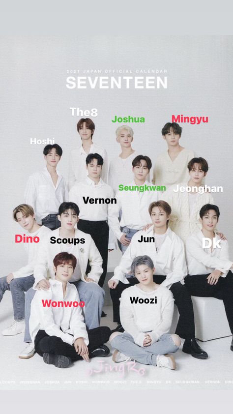 Name and faces of members of seventeen Seventeen Group Names, Svt Group Photo With Names, Svt Members Name, 17 Kpop Group, Seventeen Kpop Group Photo, Svt Members With Names, Seventeen Names And Faces, Only One Of Kpop Members, Seventeen With Names