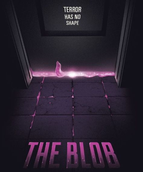 The Blob (1988) Horror Movie Covers, Local Video, Mondo Posters, Horror Slashers, The Blob, Sci Fi Horror Movies, Slasher Movies, 80s Horror, Video Store