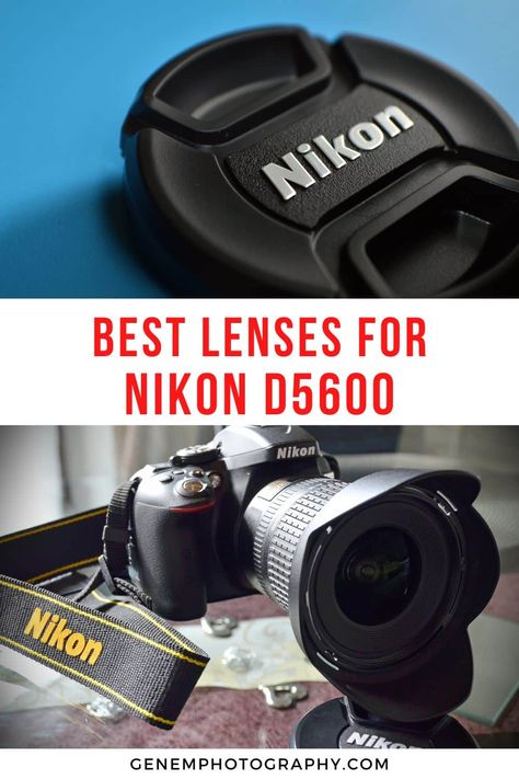 12 Best Lenses for Nikon D5600 [updated 2024] - Genem Photography Cameras For Beginners, Nikon Lenses, Nikon D5600, Photography Help, Camera Gear, Wide Angle, Nikon, Cameras, Most Popular