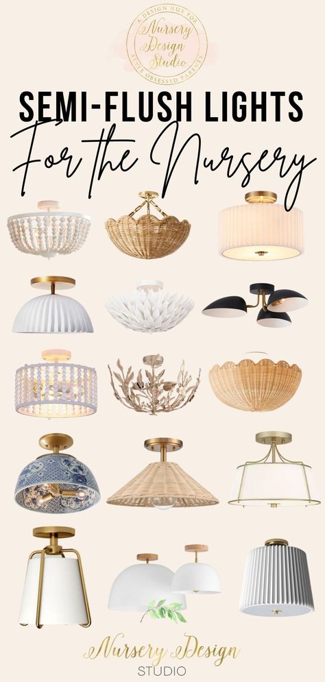 Ahead, we are rounding up the best semi-flush light fixtures for the nursery saving you time, money, and effort. Woodland Nursery Light Fixture, Chandelier In Nursery, Neutral Nursery Light Fixture, Semi Flush Gold Ceiling Light, Light Fixtures Nursery, Nursery Ceiling Fan Light, Lighting For Nursery, Ceiling Light For Nursery, Whimsical Ceiling Light