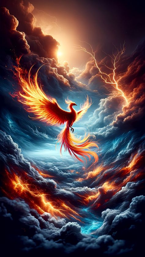 Fenix Wallpaper, Phoenix Bird Art, Phoenix Wallpaper, Phoenix Artwork, Phoenix Images, Background Screen, Fire Magic, Mythical Creatures Fantasy, Dreamy Artwork