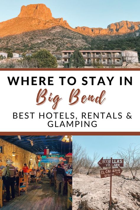 Are you planning a trip to Big Bend National Park and wondering where to stay? 🛌 Look no further! This guide will give you an insider's look at the best accommodations near the park, from cozy hotels with stunning views to unique glamping options that let you experience nature up close. 🏞️  📍 Pin this guide to start planning your Big Bend Adventure! Big Bend National Park Lodging, Big Bend National Park Itinerary, Unique Glamping, Big Bend National Park Texas, Close Pin, Texas Trip, National Park Lodges, Travel Texas, Texas Life