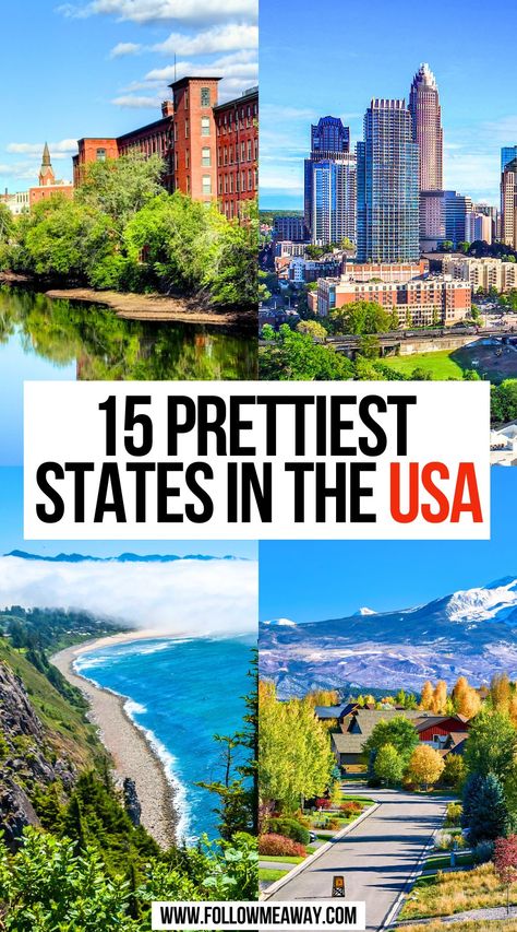 15 Prettiest States in The USA Top Cities To Visit In Us, Pretty Places To Visit In The Us, Beautiful Places In The United States, Best States To Travel In Us, Best Places To Visit In The Us, Best Cities To Visit In Usa, Top Vacation Destinations U.s. States, Places To Visit In The Us, Places To Travel In The Us