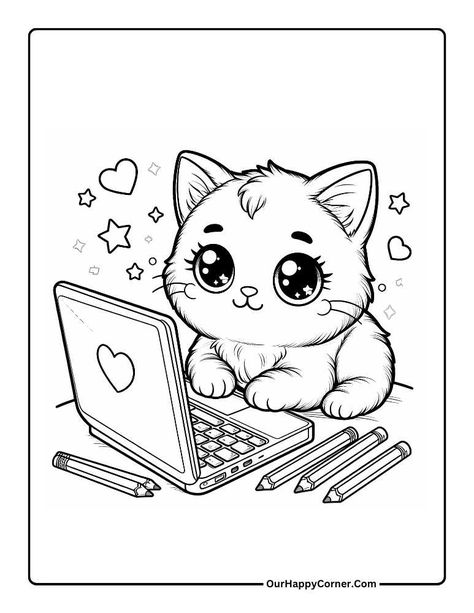 Kitten Printables Free, Kitty Cat Coloring Pages Free Printable, Kitty Coloring Pages Free Printable, Cats Colouring Pages, Coloring Pages Kittens, Kitten Coloring Pages Free Printable, Cat Colouring Pages, Cat Coloring Pages Free Printable, Free Cat Coloring Pages