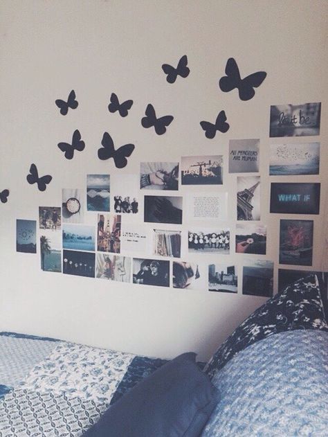 ∘❀ pinterest : @eatingyourcake ❀∘                                                                                                                                                      Más Tumblr Room Decor, Tumblr Bedroom, Hostel Room, Tumblr Rooms, Dekorasi Kamar Tidur, Room Goals, Bedroom Goals, Cute Room Decor, Teen Room