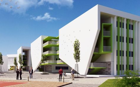 Une étude #architecturale pour la #construction d’un groupe #scolaire à Agadir. Une organisation d’une lecture simple qui se traduit par une utilisation pratique, rythmée et fluide des #espaces. L’#Architecture a été voulue #modulaire, avec une organisation #spatiale qui obéit à une logique simple dictée par la fonction des espaces. Opera House, Sydney Opera House, Opera, Nursery, Architecture, Building, Travel, Quick Saves, Organisation