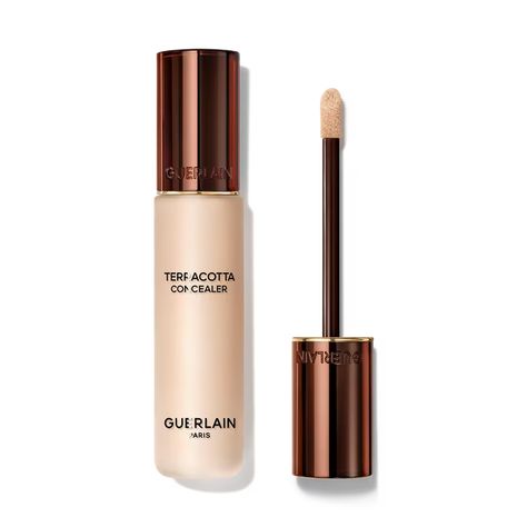 TERRACOTTA CONCEALER Guerlain Terracotta, Guerlain Makeup, Liquid Concealer, Makeup Items, Skincare Products, Concealer, Eyeliner, Texture, Makeup