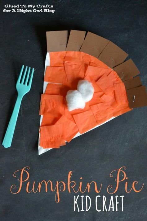 16 Easy and Creative Thanksgiving Crafts For Kids | This realistic paper pumpkin pie has us craving the real thing. #southernliving #thanksgiving #thanksgivingdecor Pie Craft, Thanksgiving Activities Preschool, Thanksgiving Crafts For Toddlers, Fun Thanksgiving Crafts, Thanksgiving Crafts Preschool, Easy Thanksgiving Crafts, November Crafts, Thanksgiving Preschool, Thanksgiving Art