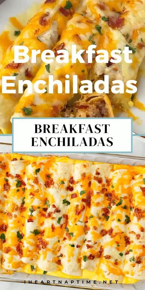 Healthy Dinner For Guests, Healthy Breakfast For Men, Breakfast For 15 People, Unique Breakfast Recipes, Breakfast For Him, Unique Breakfast Ideas, Casserole Bake, Morning Ideas, Breakfast Enchiladas