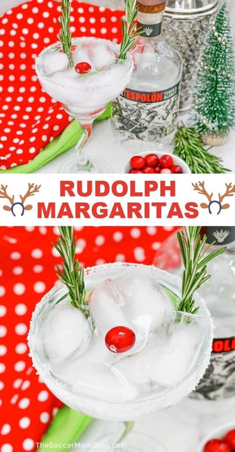 White Cranberry Margarita, Christmas Margarita Recipe, Cranberry Margarita Recipe, Christmas Margaritas, White Christmas Margarita, Fun Christmas Cocktails, Holiday Margaritas, Christmas Margarita, Christmas Drinks Alcohol Recipes