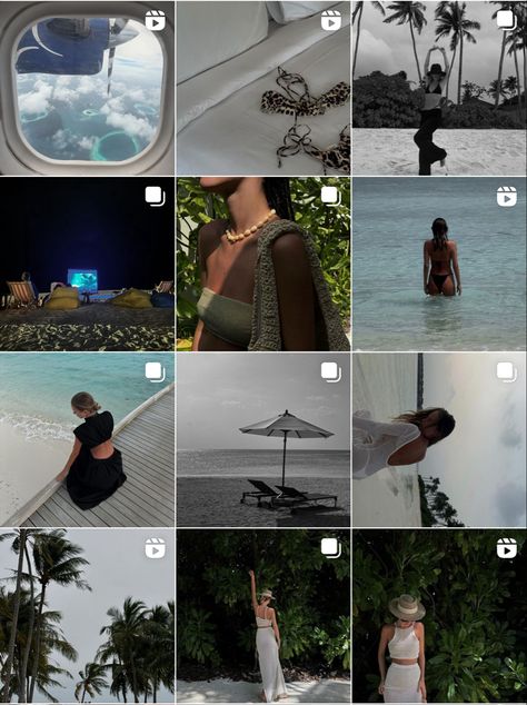 Zanzibar Aesthetic, Cancun Photos, Dresses Straight, Best Instagram Feeds, Instagram Feed Layout, Telling A Story, Feed Insta, Studio Photography Poses, Instagram Grid