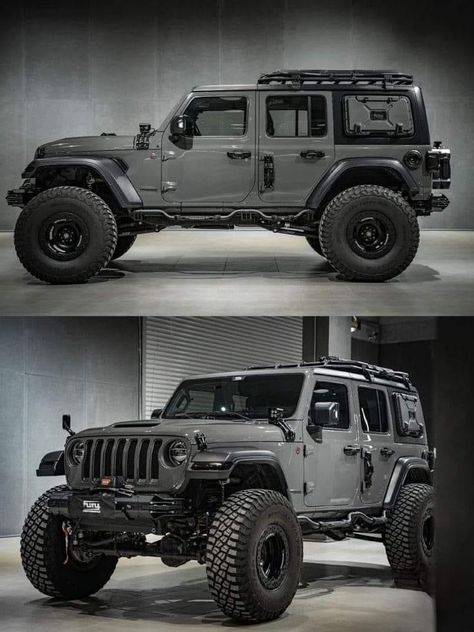 Jeep Wrangler Gladiator, Tactical Jeep Wrangler, Jeep Wrangler Ideas, Cool Jeeps Wrangler, Jeep Wrangler Overland, Jeep Wrangler Grill, Off Road Cars, Cars Offroad, Jeep Overland