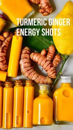 Ginger Shot Recipe, Turmeric Shots, Digestive Aid, Immune Boosting Foods, Energy Shots, Ginger Shot, Wellness Shots, Juicer Recipes, Ginger Turmeric