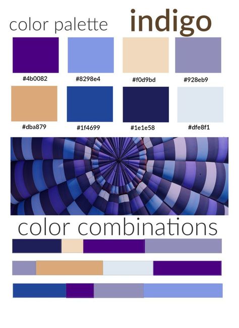 Colbolt Blue Color Palette, Indigo Colour Palette, Indigo Color Palette, Coding Notes, 2024 Purple, Hattie Mae, Color Coding Notes, Violet Color Palette, Desert At Night