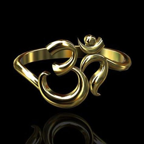 Om Jewelry, Silver Statement Jewelry, Om Aum, Indian Jewelry Earrings, Indian Jewelry Sets, Gold Chains For Men, Gold Rings Fashion, Mens Gold Bracelets, Gold Ring Designs