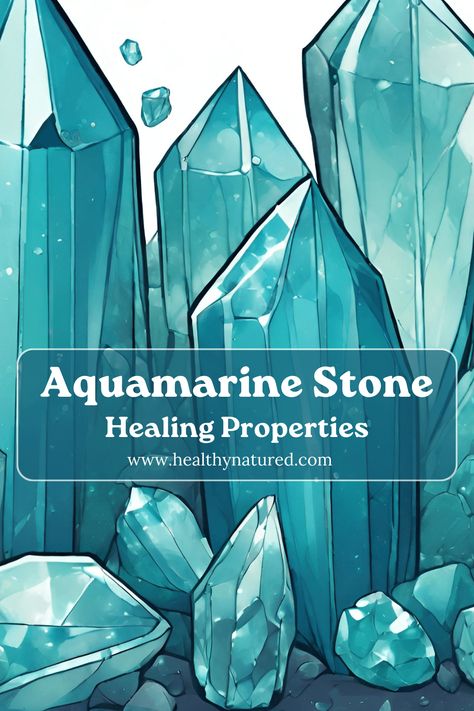 Hey everyone! Did you know that aquamarine crystals are believed to have powerful metaphysical healing properties? This beautiful gemstone is said to promote courage, clarity, and emotional balance, making it a great tool for meditation and spiritual growth. Have you experienced the healing benefits of aquamarine? Share your thoughts with us! #aquamarine #crystals #metaphysicalhealing #spiritualgrowth "With Love and Light, Healthy Natured" www.healthynatured.com Aquamarine Crystal Meaning, Aquamarine Benefits, Aqua Marina, Aqua Stone, Crystal Properties, Metaphysical Healing, Crystals Healing Properties, Crystals Healing, Healing Modalities